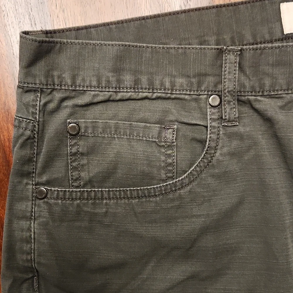 Sonoma Men's Pants, 36 Waist, 32 Length, Green-ish Gray, Casual